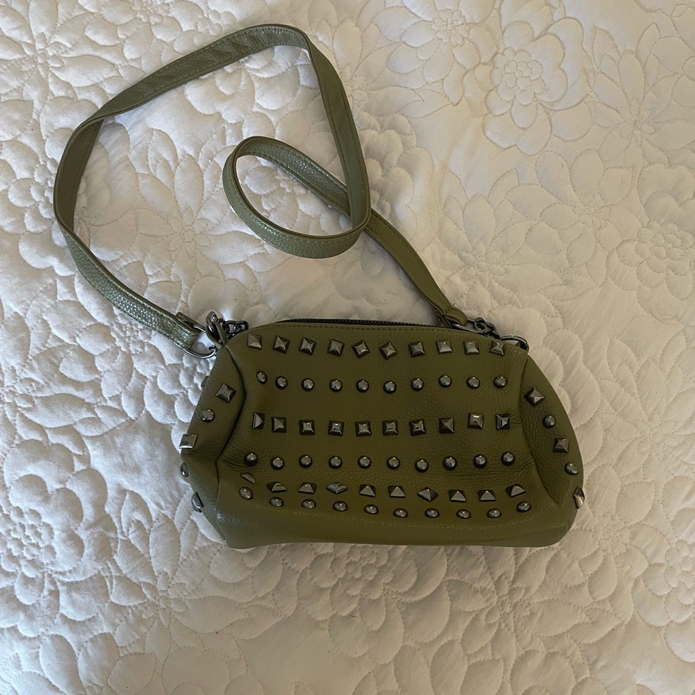 Cross body Spiked bag